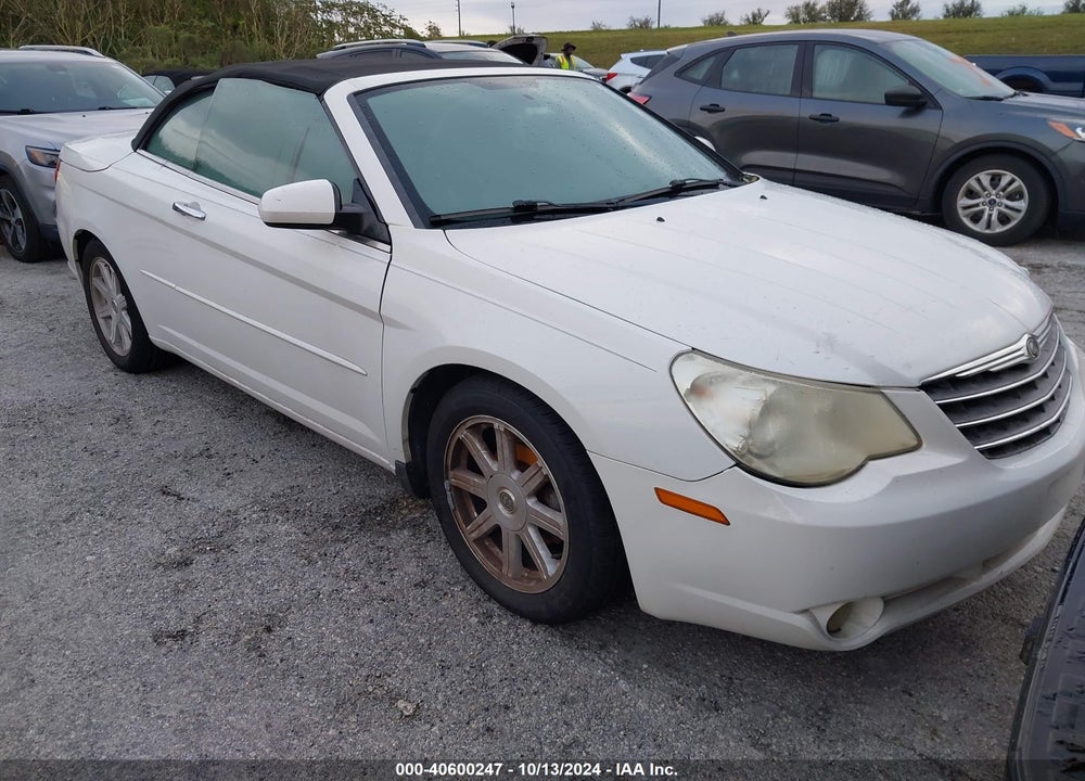 2008 CHRYSLER SEBRING LIMITED VIN: 1C3LC65M48N247995