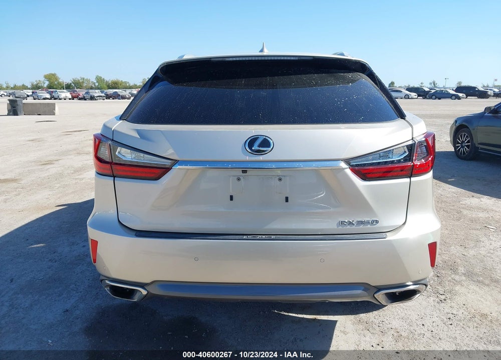 2016 LEXUS RX 350 VIN: 2T2ZZMCA9GC029971