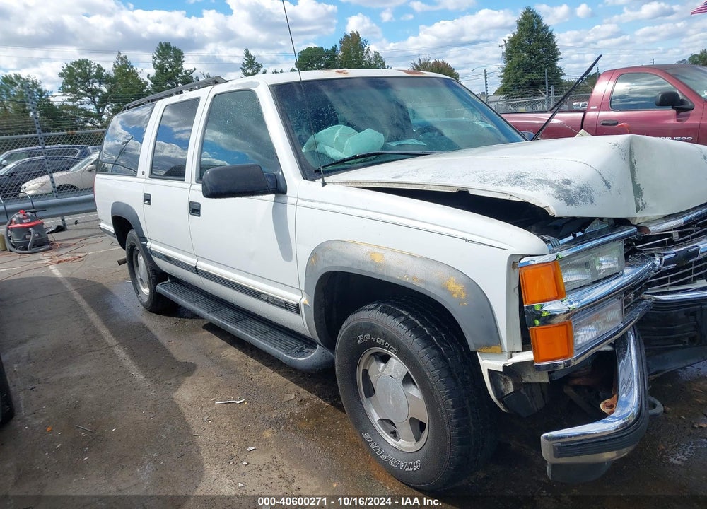 1999 CHEVROLET SUBURBAN 1500 LT VIN: 1GNFK16R4XJ348461