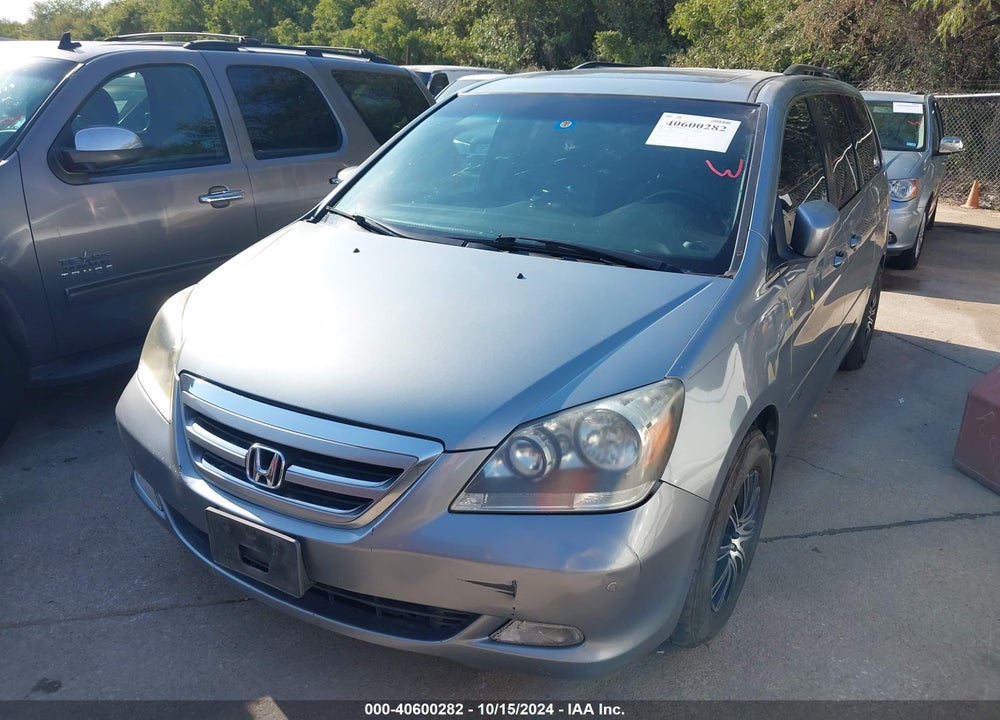2007 HONDA ODYSSEY TOURING VIN: 5FNRL38877B047242