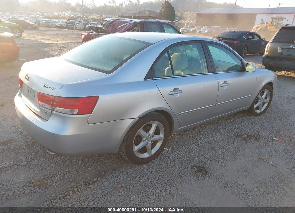 2007 HYUNDAI SONATA LIMITED/SE V6 VIN: 5NPEU46F47H180447