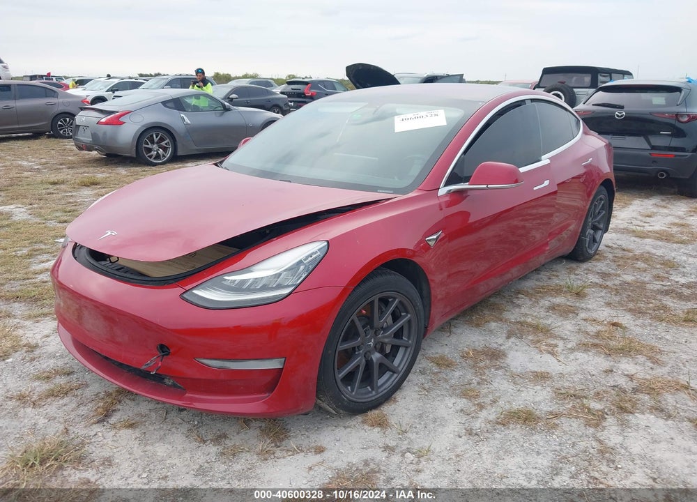2018 TESLA MODEL 3 LONG RANGE/MID RANGE VIN: 5YJ3E1EA3JF045071