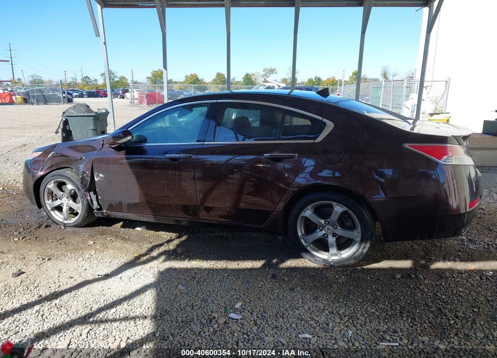 2011 ACURA TL 3.7 VIN: 19UUA9F58BA002275
