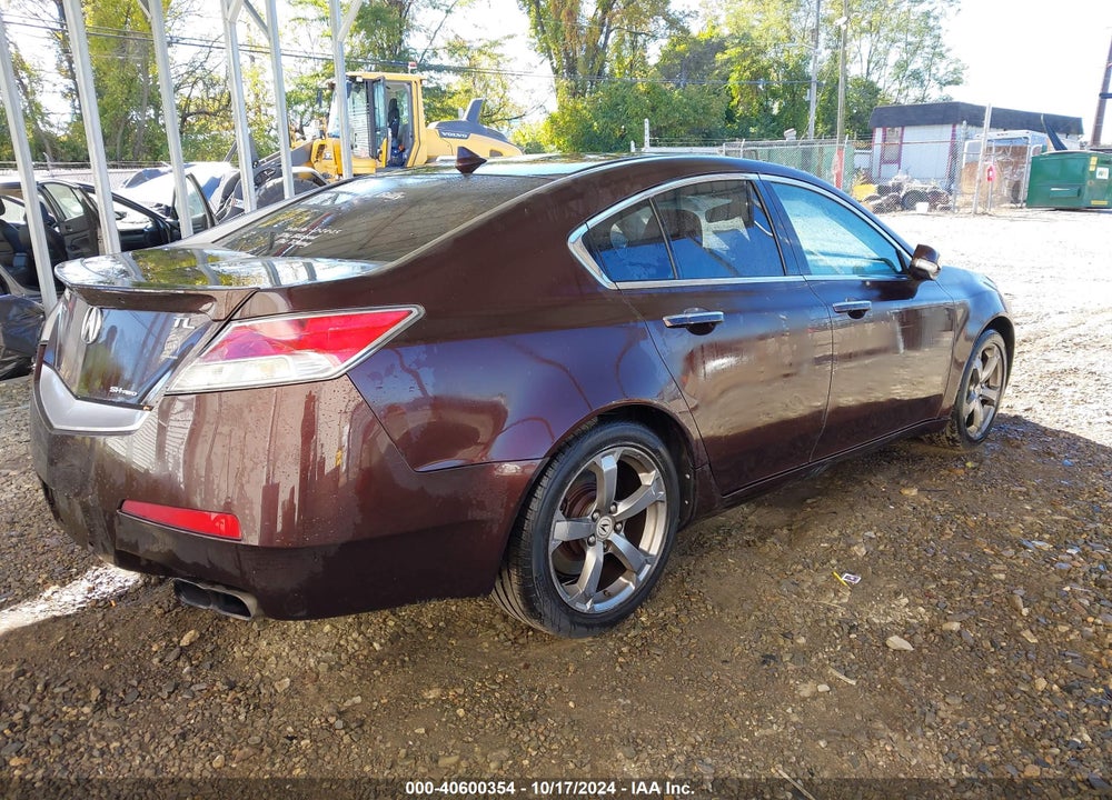 2011 ACURA TL 3.7 VIN: 19UUA9F58BA002275