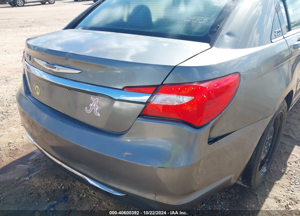 2012 CHRYSLER 200 LX VIN: 1C3CCBAB5CN208497