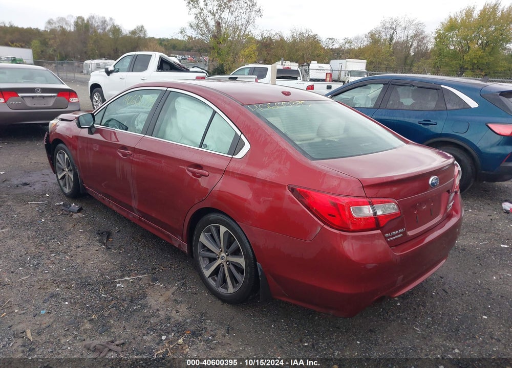 2015 SUBARU LEGACY 2.5I LIMITED VIN: 4S3BNAL60F3006565