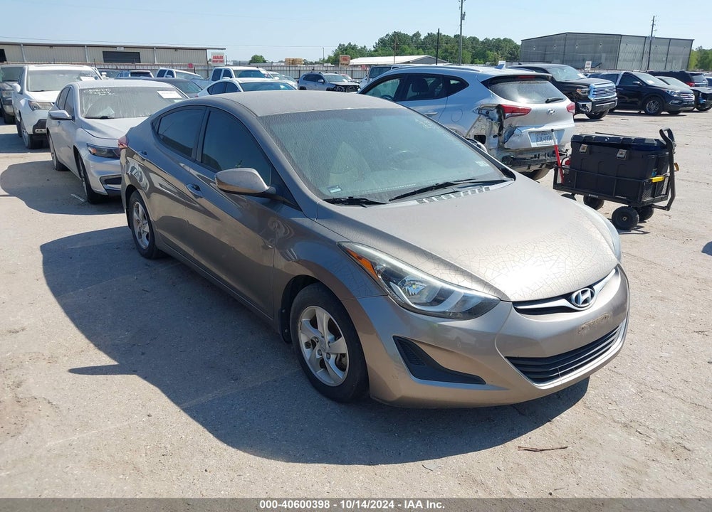 2015 HYUNDAI ELANTRA SE VIN: 5NPDH4AE4FH606635