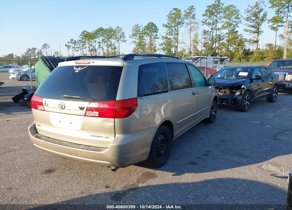 2005 TOYOTA SIENNA LE VIN: 5TDZA23C65S222987