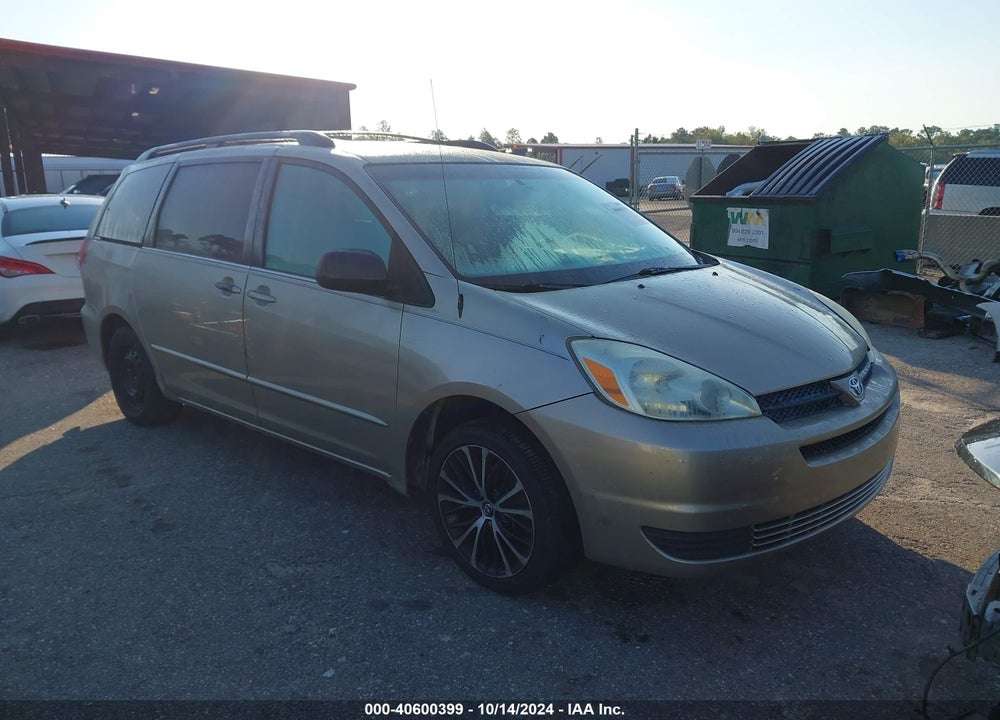 2005 TOYOTA SIENNA LE VIN: 5TDZA23C65S222987