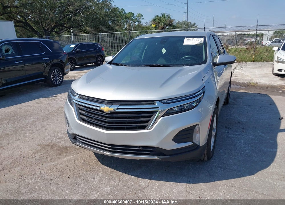 2022 CHEVROLET EQUINOX FWD LT VIN: 3GNAXKEV1NL200824