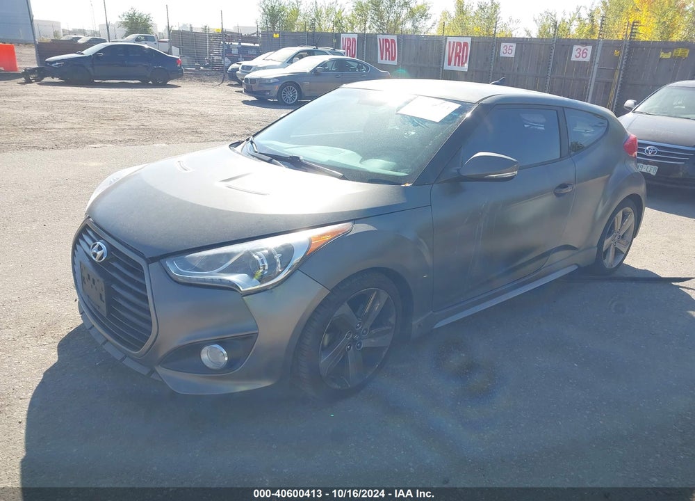 2013 HYUNDAI VELOSTER VIN: KMHTC6AE0DU083862