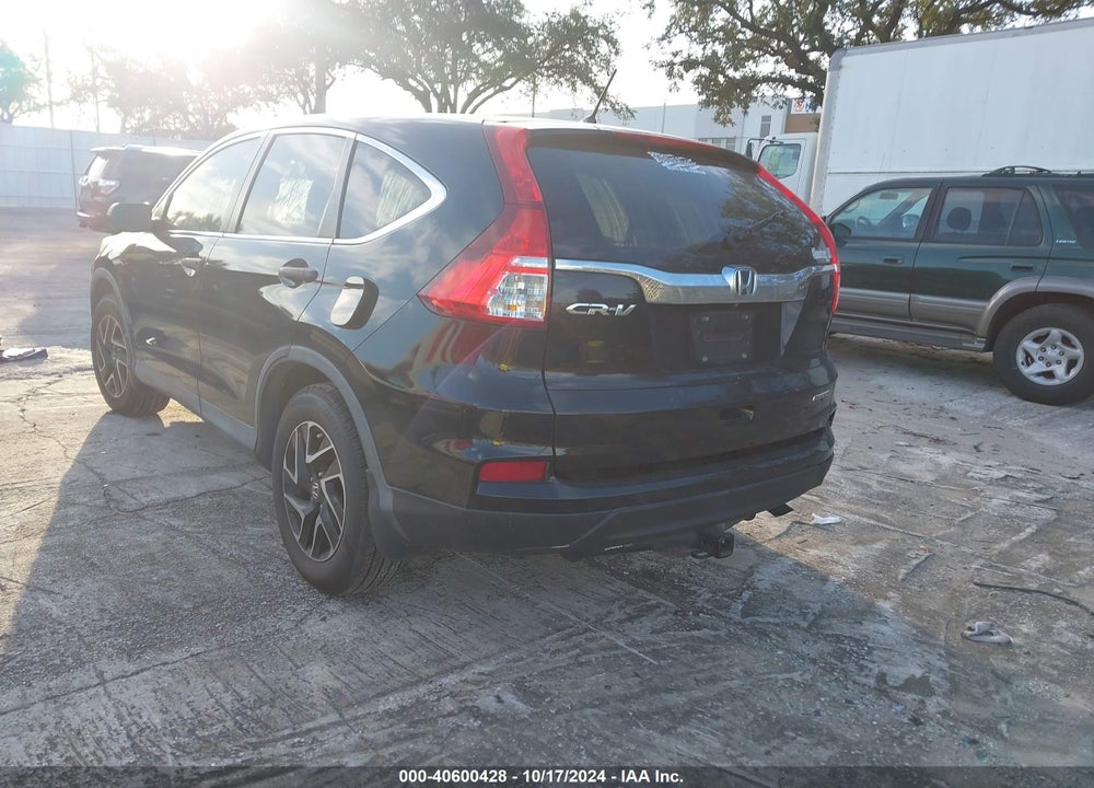 2016 HONDA CR-V SE VIN: 2HKRM3H4XGH546130