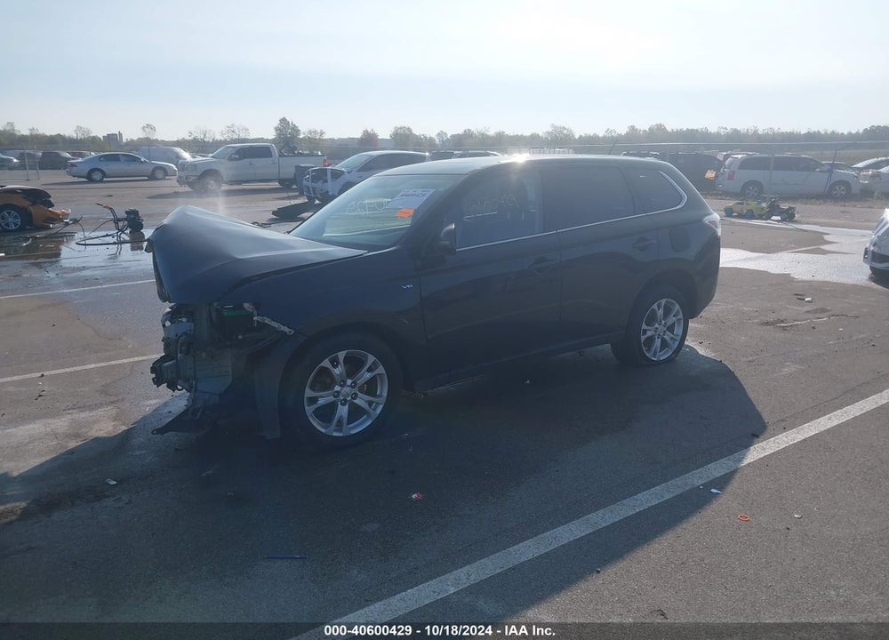 2014 MITSUBISHI OUTLANDER GT VIN: JA4JZ4AX6EZ003060