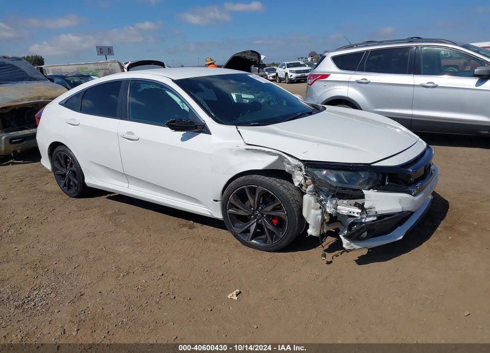 2019 HONDA CIVIC SPORT VIN: 2HGFC2F82KH523398