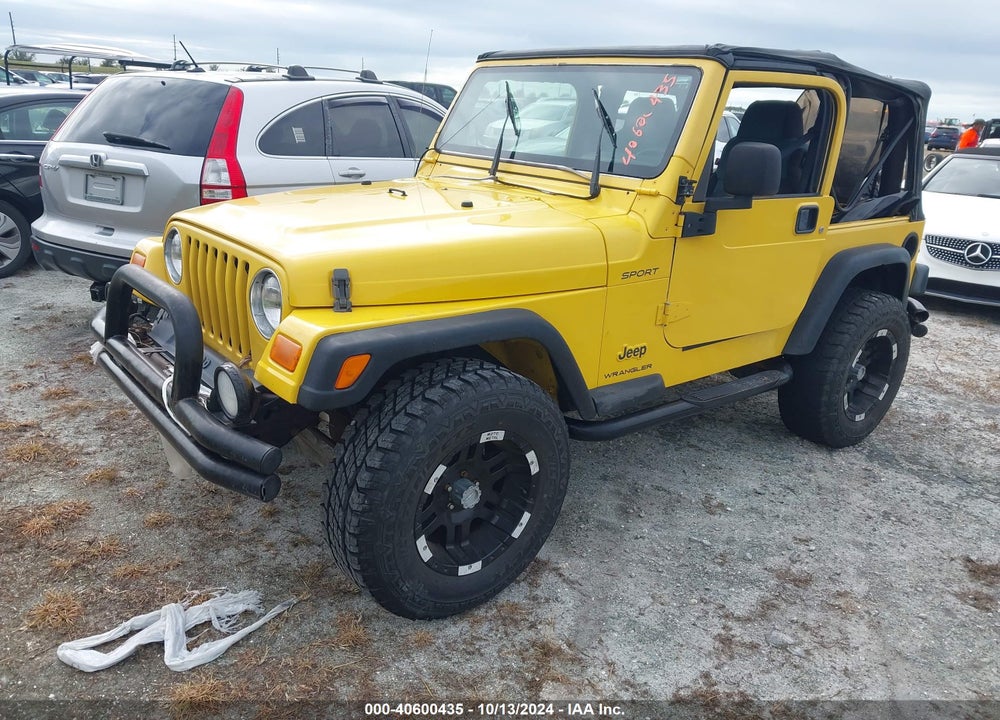 2004 ANGLER JEEP WR SPORT VIN: 1J4FA49S84P711441