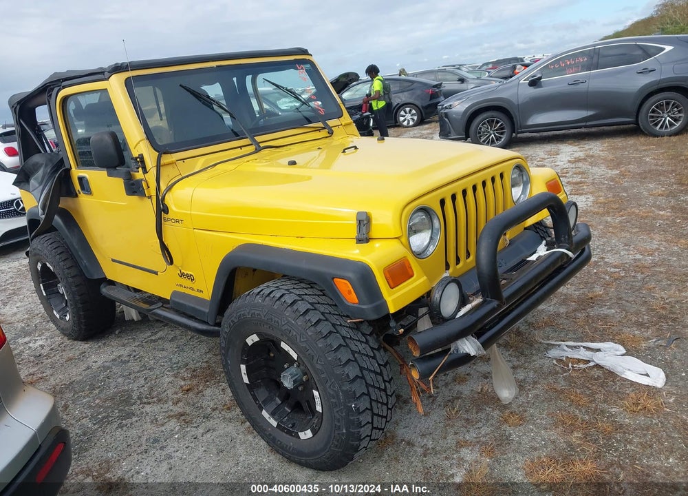 2004 ANGLER JEEP WR SPORT VIN: 1J4FA49S84P711441