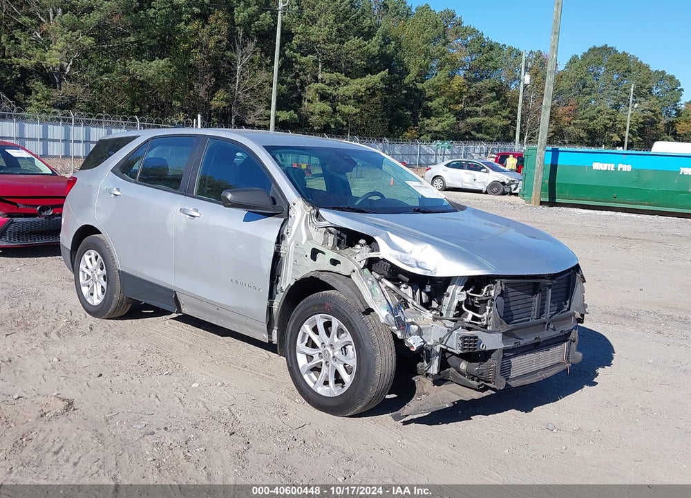 2021 CHEVROLET EQUINOX FWD LS VIN: 3GNAXHEV2MS147249