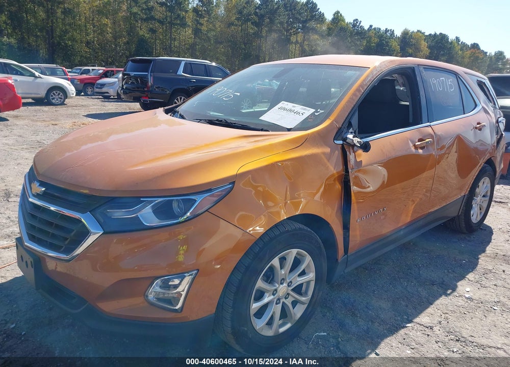 2018 CHEVROLET EQUINOX LT VIN: 2GNAXJEV8J6341933