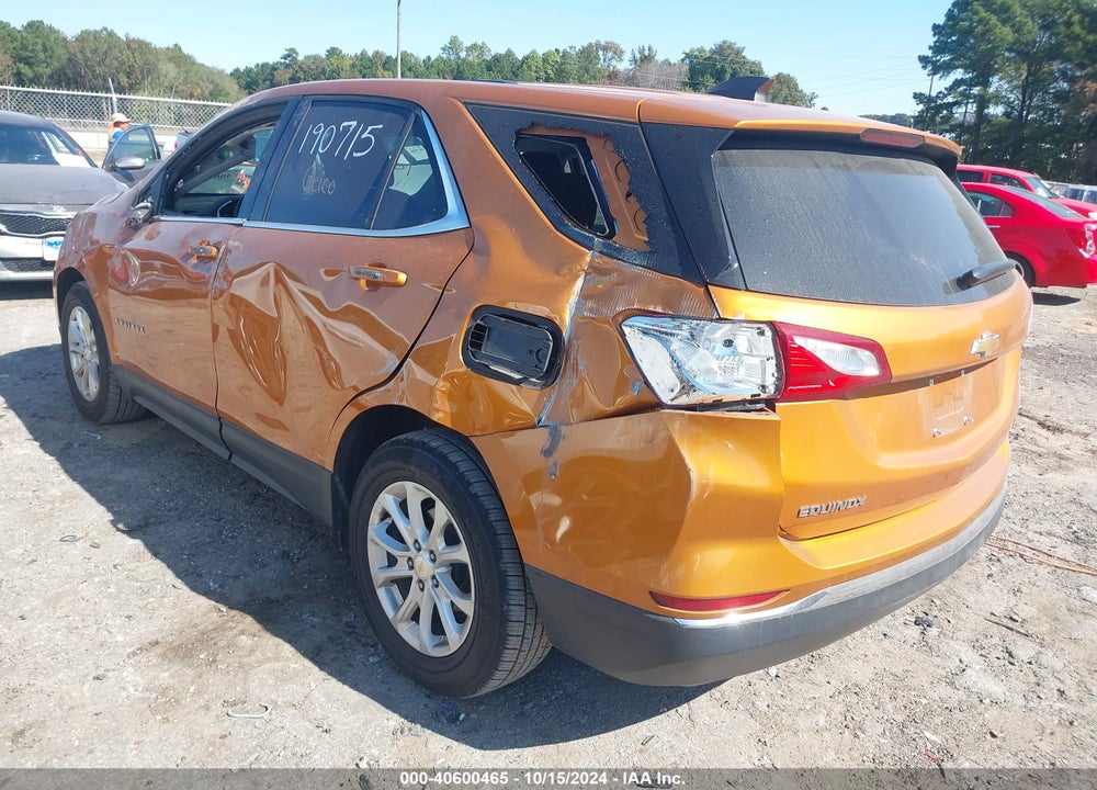 2018 CHEVROLET EQUINOX LT VIN: 2GNAXJEV8J6341933