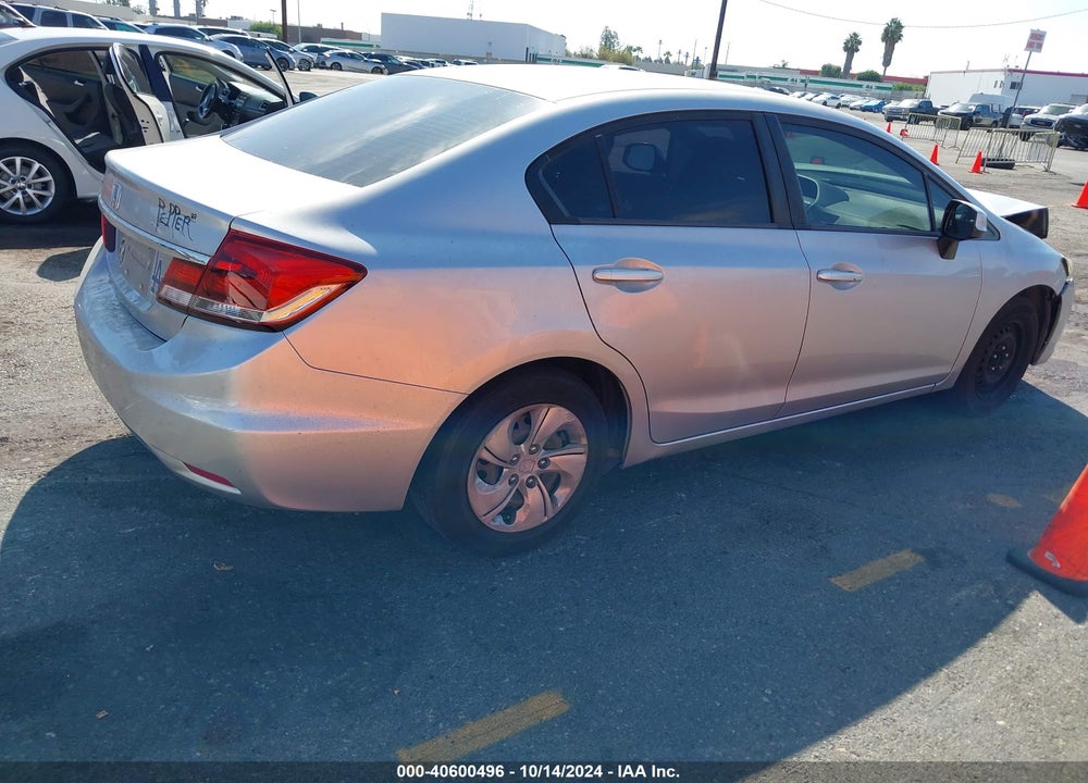 2013 HONDA CIVIC LX VIN: 19XFB2F56DE270088