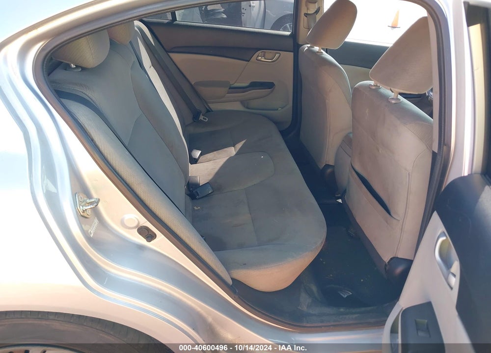 2013 HONDA CIVIC LX VIN: 19XFB2F56DE270088