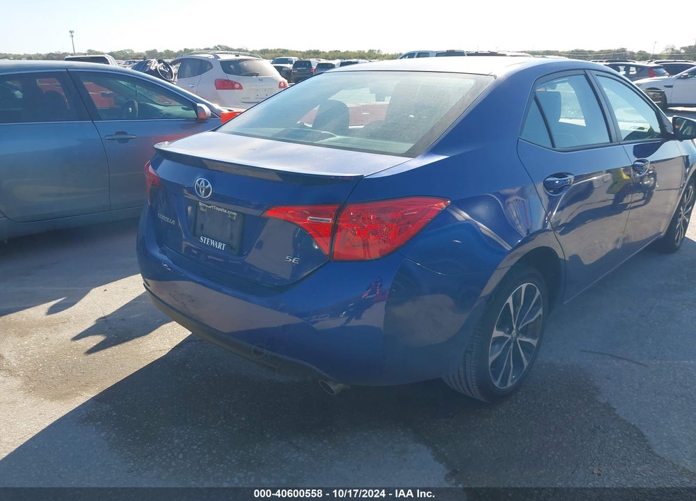 2017 TOYOTA COROLLA SE VIN: 5YFBURHE1HP696399
