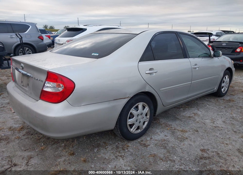 2004 TOYOTA CAMRY LE VIN: 4T1BE32KX4U834507