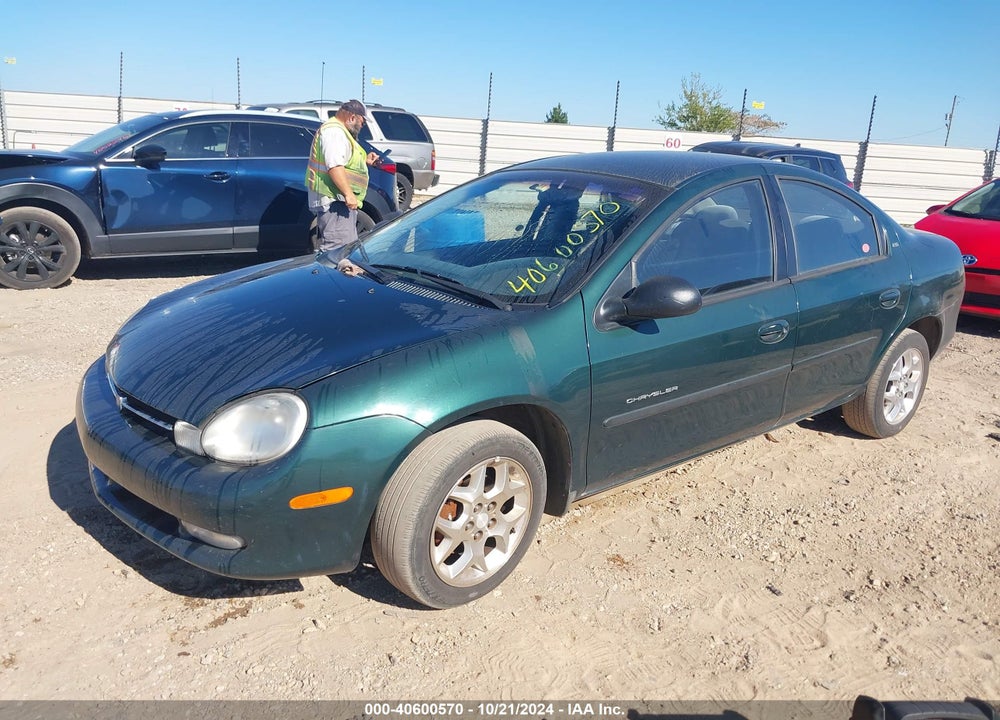 2000 DODGE NEON HIGHLINE VIN: 1B3ES46C3YD651055