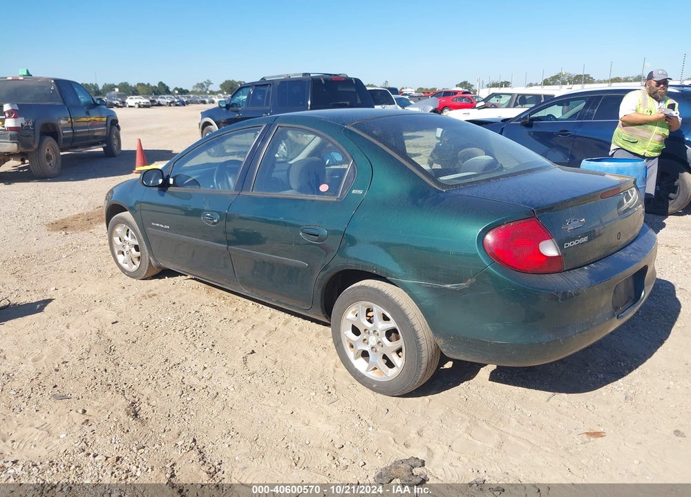 2000 DODGE NEON HIGHLINE VIN: 1B3ES46C3YD651055