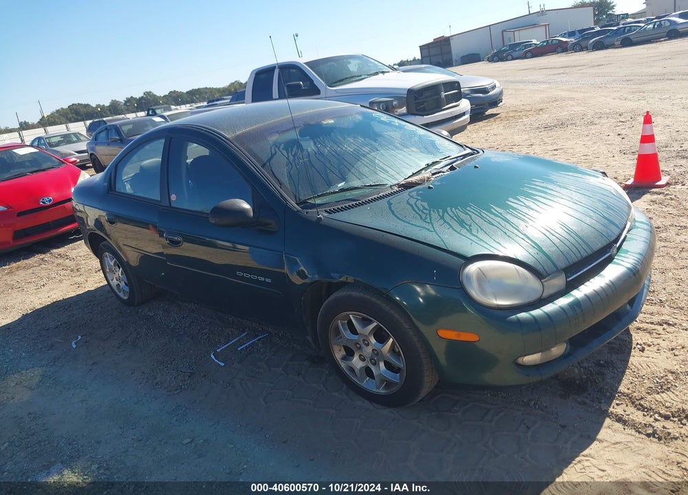 2000 DODGE NEON HIGHLINE VIN: 1B3ES46C3YD651055