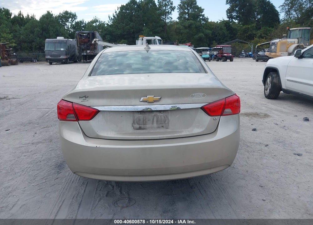 2015 CHEVROLET IMPALA 1LT VIN: 2G1115SLXF9205287