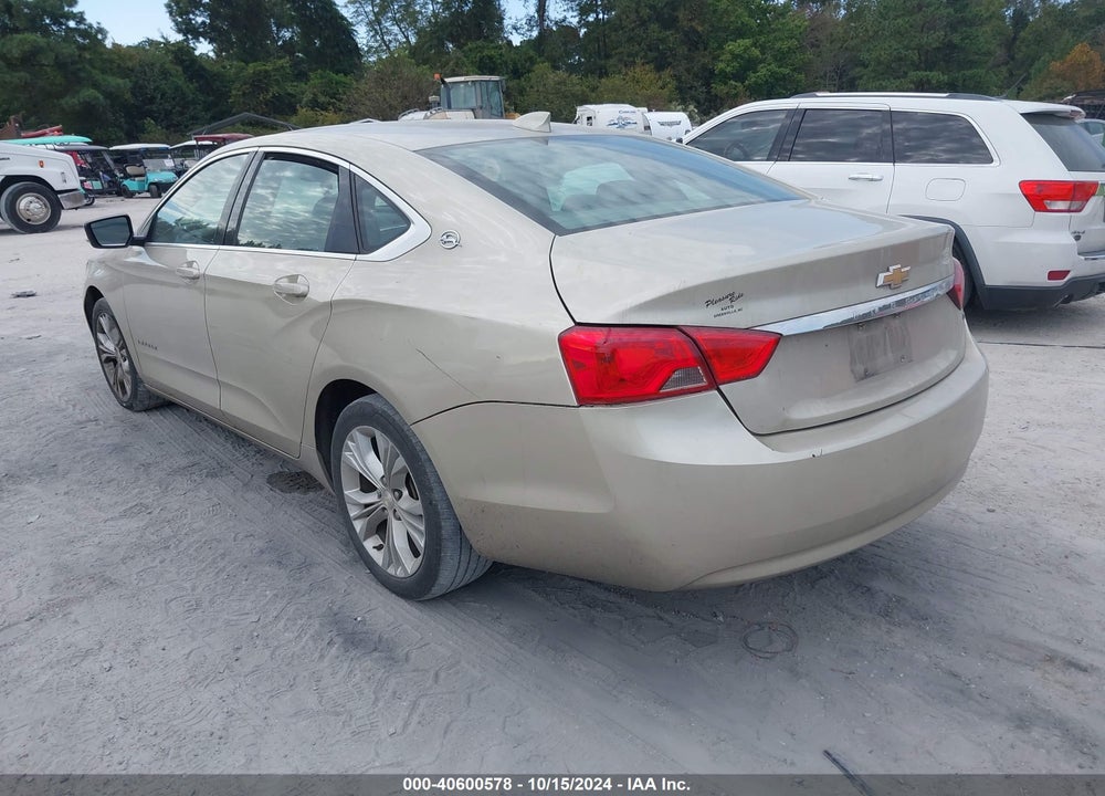 2015 CHEVROLET IMPALA 1LT VIN: 2G1115SLXF9205287