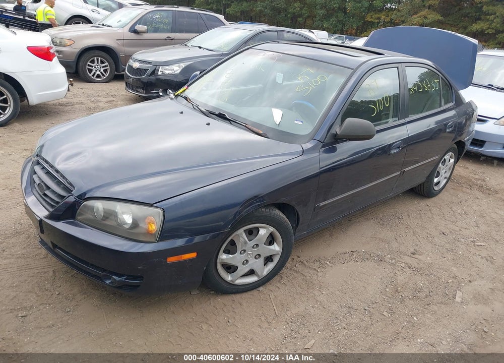 2006 HYUNDAI ELANTRA GLS/LIMITED VIN: KMHDN46D96U288294