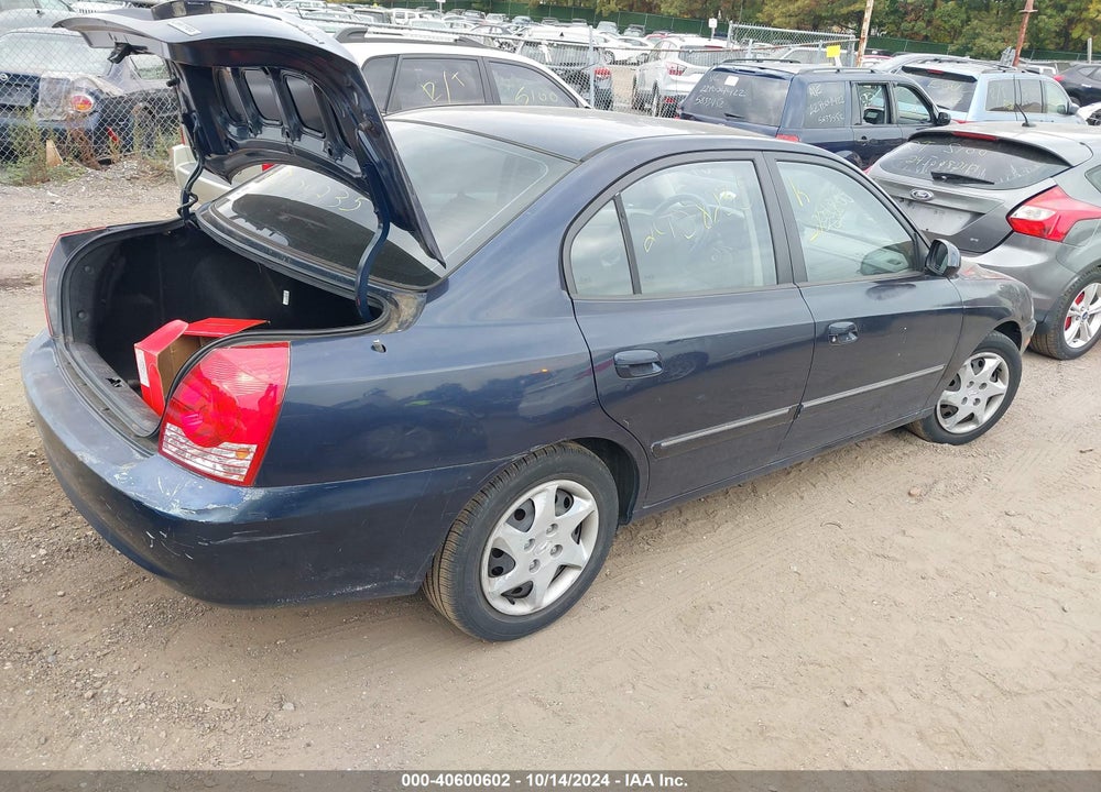 2006 HYUNDAI ELANTRA GLS/LIMITED VIN: KMHDN46D96U288294