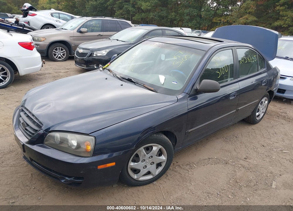2006 HYUNDAI ELANTRA GLS/LIMITED VIN: KMHDN46D96U288294
