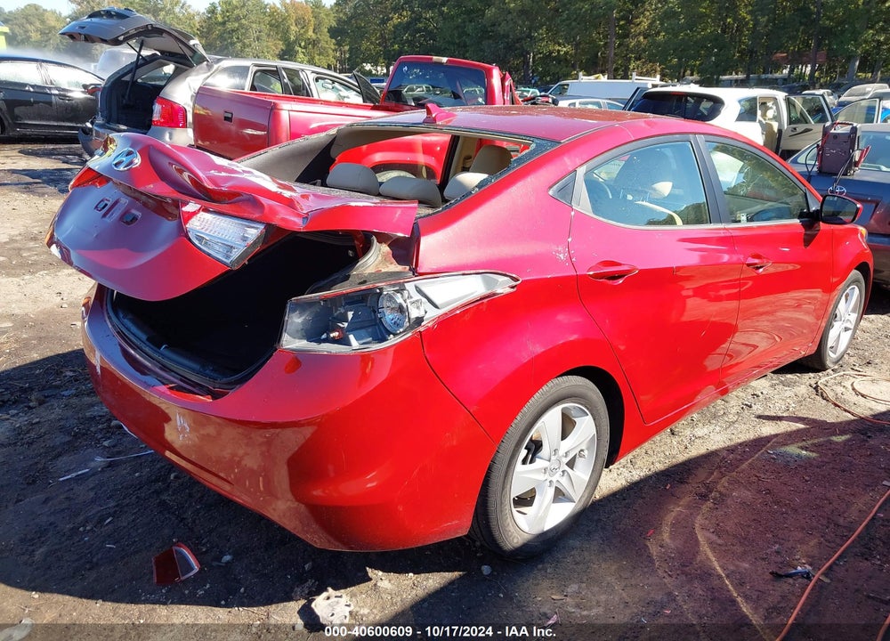 2011 HYUNDAI ELANTRA GLS (ULSAN PLANT) VIN: KMHDH4AE5BU114952