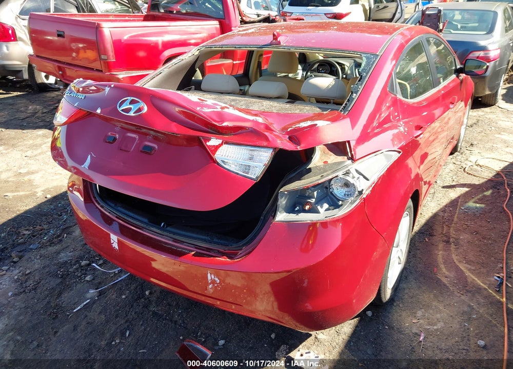 2011 HYUNDAI ELANTRA GLS (ULSAN PLANT) VIN: KMHDH4AE5BU114952