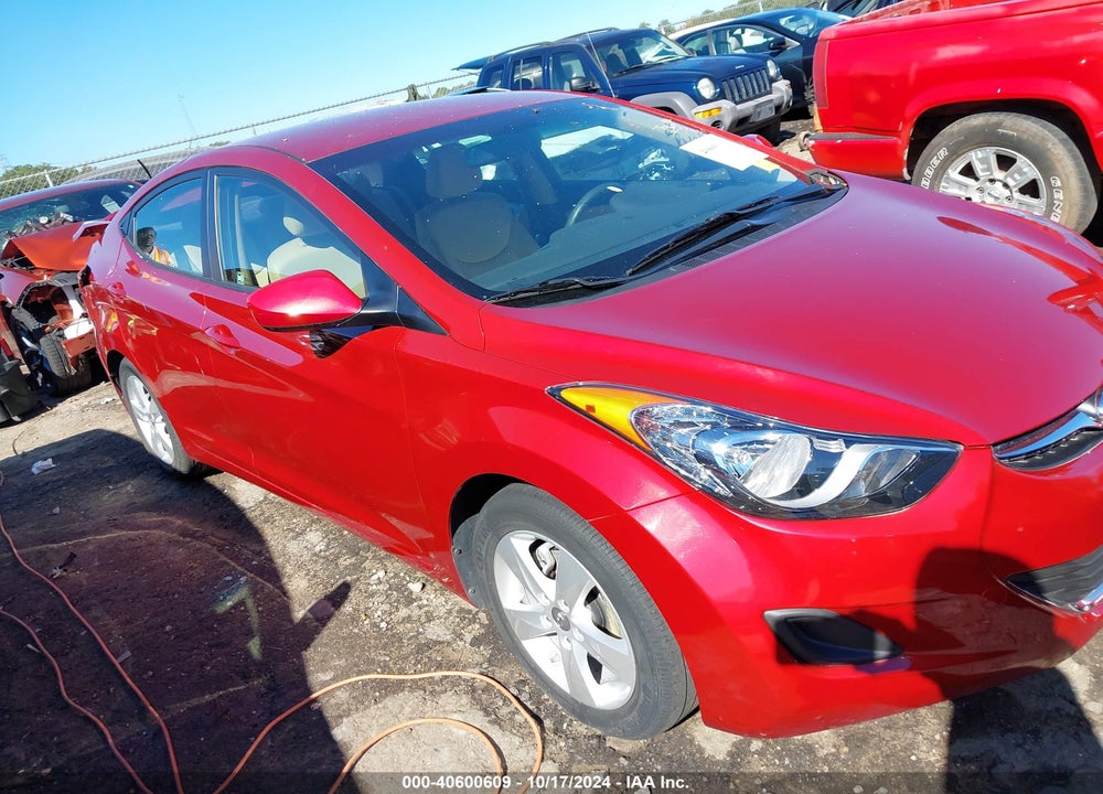 2011 HYUNDAI ELANTRA GLS (ULSAN PLANT) VIN: KMHDH4AE5BU114952