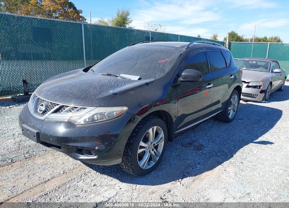 2011 NISSAN MURANO LE VIN: JN8AZ1MW6BW154795
