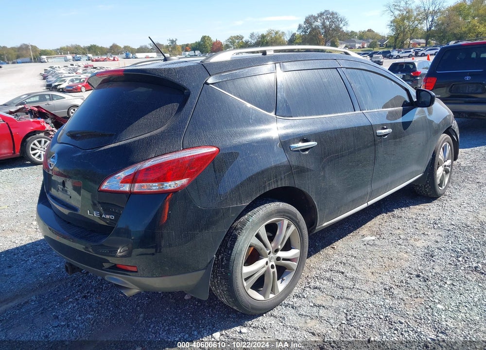 2011 NISSAN MURANO LE VIN: JN8AZ1MW6BW154795