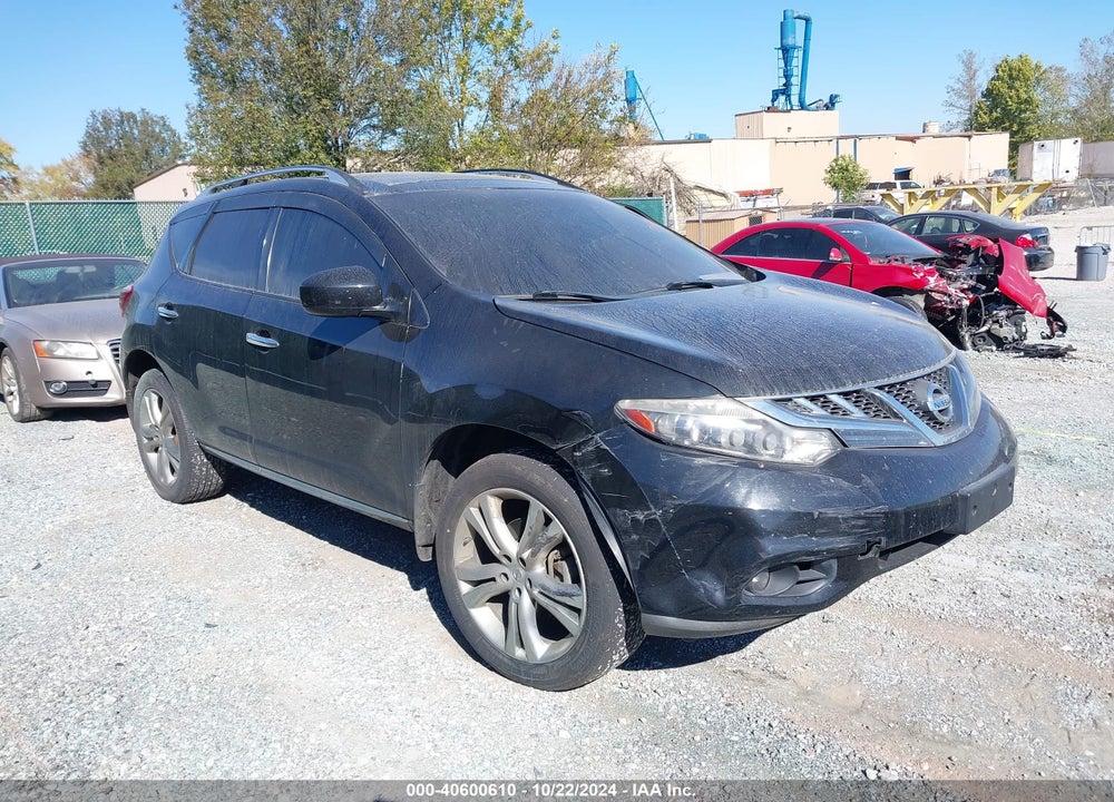 2011 NISSAN MURANO LE VIN: JN8AZ1MW6BW154795