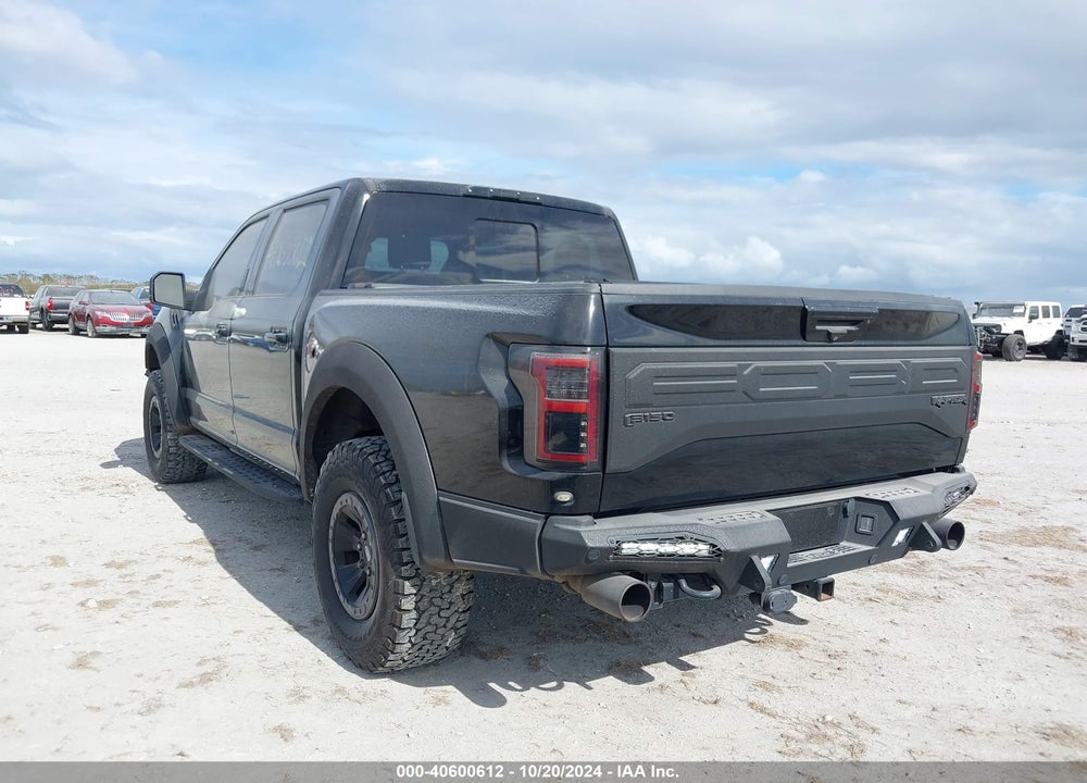 2018 FORD F-150 RAPTOR VIN: 1FTFW1RG2JFB04566