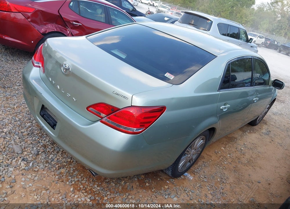 2006 TOYOTA AVALON LIMITED VIN: 4T1BK36B66U090376