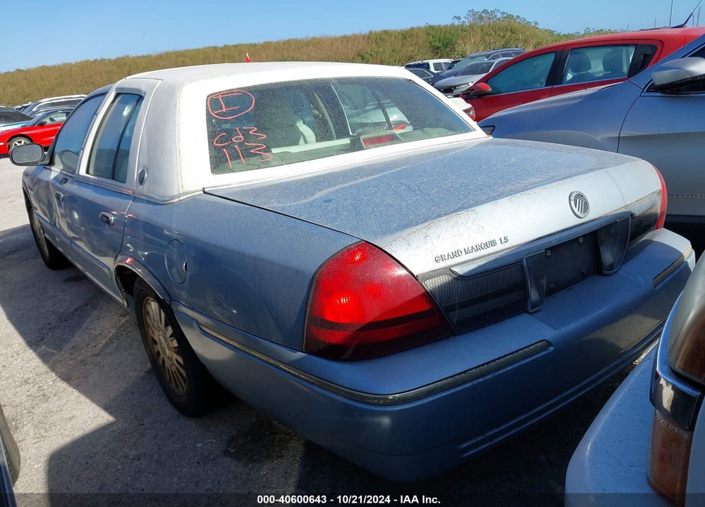 2006 MERCURY GRAND MARQUIS LS VIN: 2MEHM75V46X606561