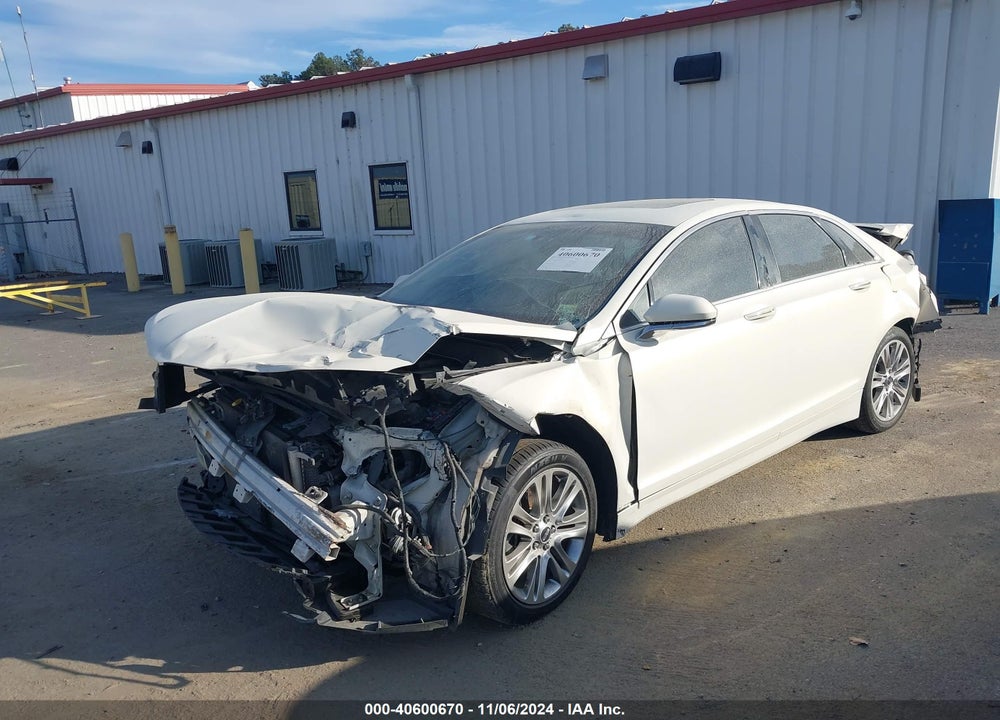 2013 LINCOLN MKZ VIN: 3LN6L2GK0DR811089