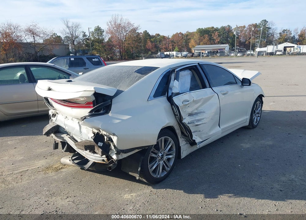 2013 LINCOLN MKZ VIN: 3LN6L2GK0DR811089