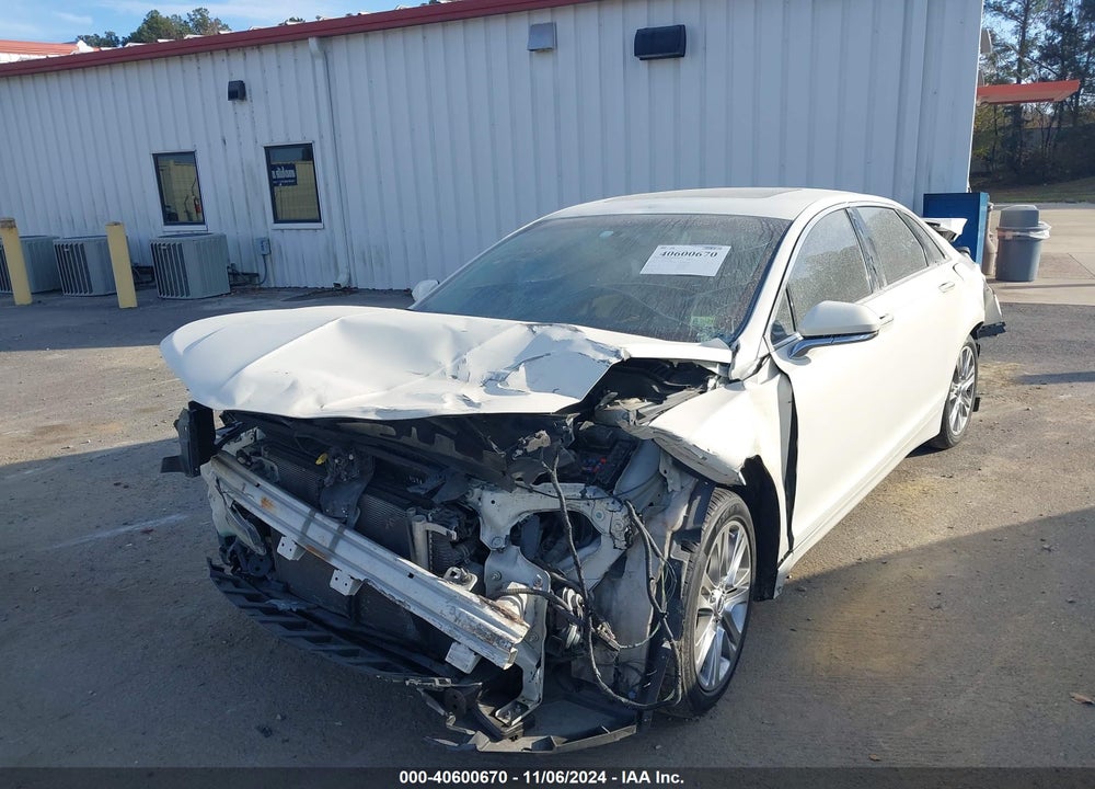 2013 LINCOLN MKZ VIN: 3LN6L2GK0DR811089