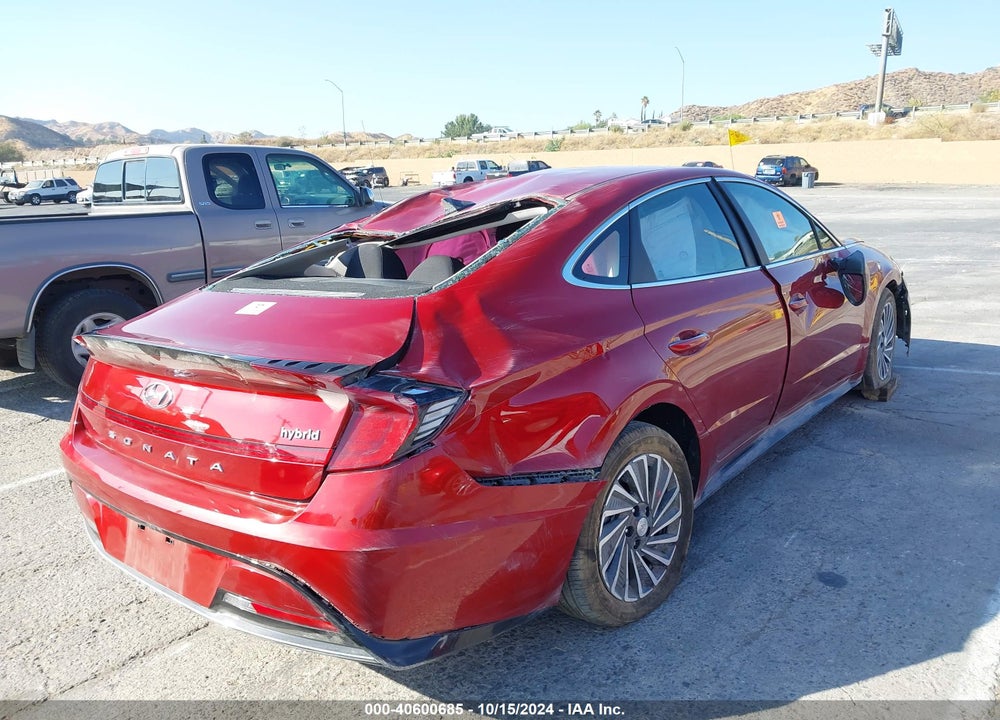 2023 HYUNDAI SONATA HYBRID SEL VIN: KMHL34JJ0PA082086