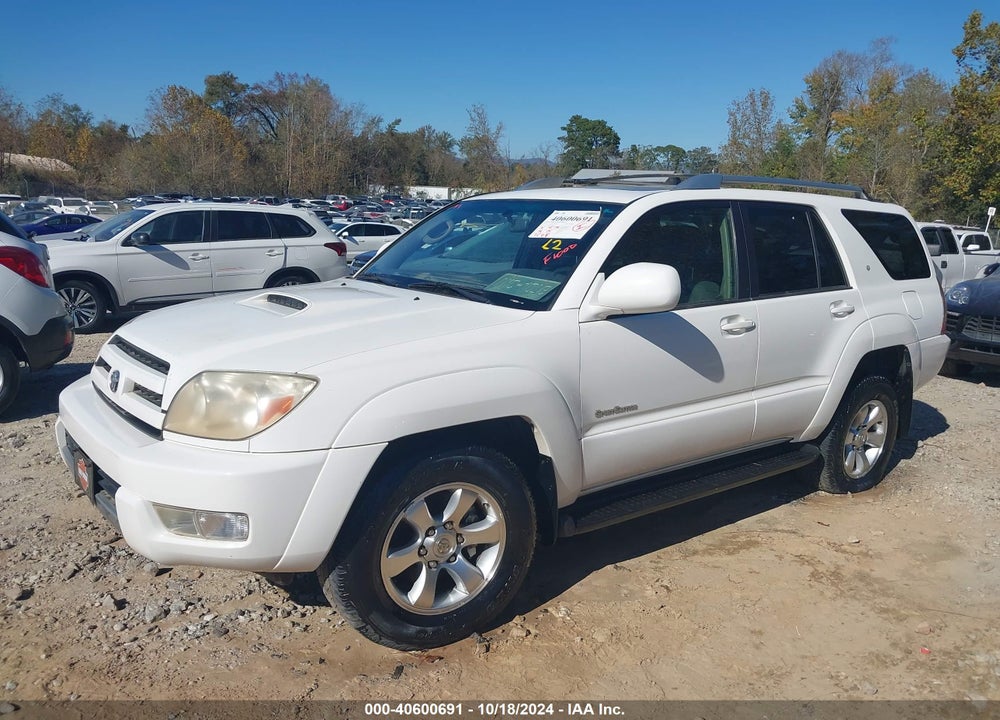 2004 TOYOTA 4RUNNER SR5 SPORT V6 VIN: JTEZU14R940027029