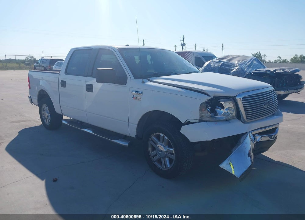 2007 FORD F-150 XLT VIN: 1FTRW12W97KB48580
